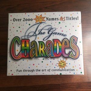 The Game CHARADES Fun Through the Art of Communication Brand New Sealed